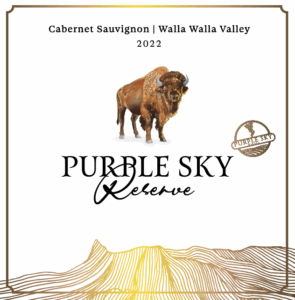 Purple sky winery cabernet sauvignon reserve wine 2024.